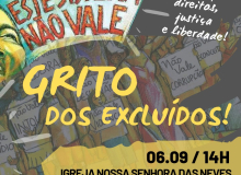 Grito dos Excluídos acontece nesta sexta com clamor pela soberania nacional