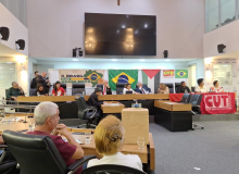 CUT Paraíba pela defesa da soberania nas ruas e participação no plebiscito popular