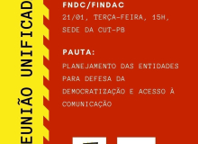 FNDC e FINDAC realizam reunião conjunta de planejamento na CUT-PB