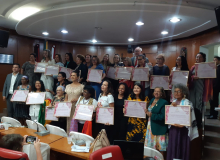 Diretoras da CUT-PB recebem Diploma Ednalva Bezerra
