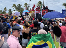 CUT participa de atos em João Pessoa e Campina Grande contra a Blindagem e Anistia