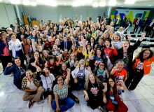 Secretária da CUT-PB no Curso Nacional de Negociação Coletiva e Igualdade de Gênero