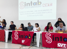 Primeira assembleia geral do SINTAB na volta à base cutista