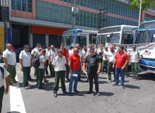 CUT reforça a greve dos motoristas de transporte coletivo de João Pessoa