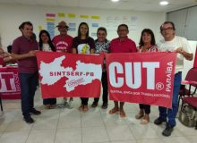 Delegação da Paraíba participa de Encontro de Formadores da CUT