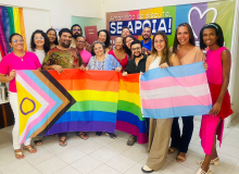 Integrantes do Coletivo LGBTQIA+ da CUT Paraíba são empossados no Conselho Municipal