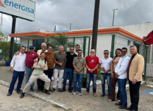 CUT Paraíba participa de ato de acolhimento de funcionário readmitido pela Energisa