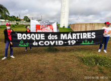 Ato de solidariedade no Trauma de CG conta com participação da CUT-PB