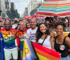 CUT Paraíba participa da 1ª Marcha Nacional da Classe Trabalhadora LGBTQIA+ da CUT
