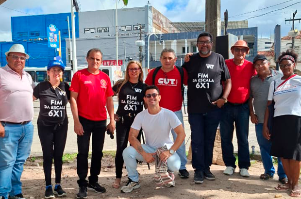 Centrais se mobilizam pelo fim da escala 6x1 em todo o país