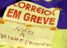 CUT-PB reforça apoio à greve dos trabalhadores e  trabalhadoras dos Correios