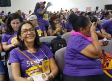 CUT Paraíba participou do 3º Encontro Nacional da Marcha Mundial das Mulheres