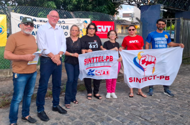 CUT reforça a luta do SINTECT-PB em defesa dos servidores dos Correios